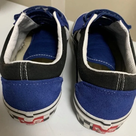 Classic Old Skool Classic Vans Blue/Black Sneakers Classic Design - Picture 7 of 10